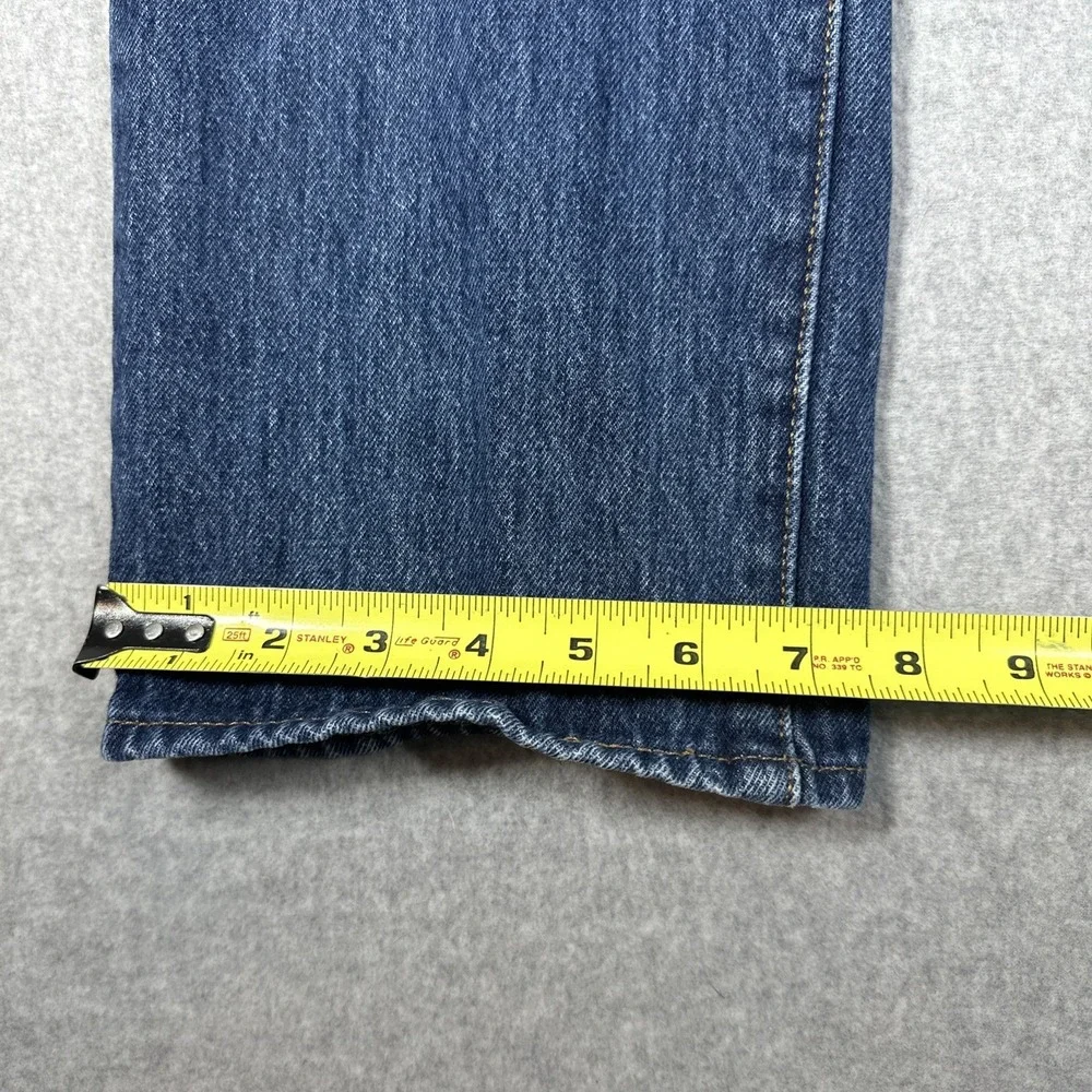 Levis 501 Jeans Men's 34x34 Blue Button Fly Denim Original Straight Medium Wash